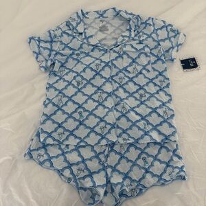 Roller Rabbit x Target Geo Trellis Short Sleeves and Shorts Pajama Set